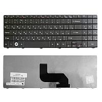 Клавиатура для ноутбука Packpard Bell EasyNote DT85, MT85, ST85, ST86, TN65 Series. Плоский Enter. Черная, без