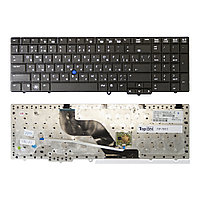 Клавиатура для ноутбука HP Probook HP ProBook 6540b, 6545b, 6550b, 6555b Series. Плоский Enter. Черная, без