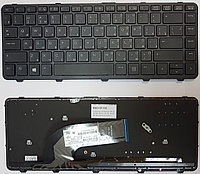 Клавиатура для ноутбука HP Probook 430 G2, 440 G0, 440 G1, 440 G2, 445 G1, 445 G2 черная, с рамкой, с