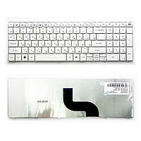 Клавиатура для ноутбука Acer Timeline 5810T, 5410T, 5820TG, 5536, 5750G Series. Плоский Enter. Белая, без