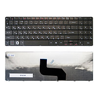 Клавиатура для ноутбука Packard Bell EasyNote DT85, LJ61, Gateway NV40, NV52, Series. Плоский Enter. Черная,