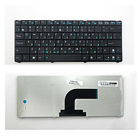 Клавиатура для ноутбука Asus N10, N10A, N10C, N10E, N10J, N10JC, Eee PC 1101 Series. Плоский Enter. Черная,