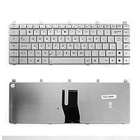 Клавиатура для ноутбука Asus N45, N45S, N45SF Series. Г-образный Enter. Серебристая, без рамки. PN: