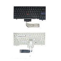 Клавиатура для ноутбука Lenovo Thinkpad SL400, SL400C, SL500 Series. Плоский Enter. Черная, без рамки. PN: