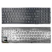 Клавиатура для ноутбука Sony Vaio VPC-SE Series. Плоский Enter. Черная, без рамки. PN: 9Z.N6CBF.20R,