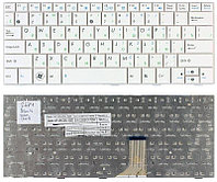 Клавиатура для ноутбука Asus Eee PC 1005HA, 1008HA, 1001HA белая