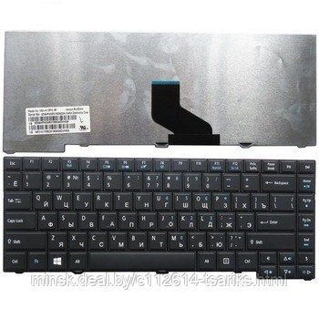 Клавиатура для ноутбука Acer TravelMate 4740, 4741, 4745, 4750, 6495, 8473 черная - фото 1 - id-p101240397
