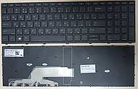 Клавиатура для ноутбука HP Probook 450 G5, 455 G5, 470 G5 черная, рамка черная