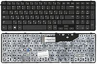 Клавиатура для ноутбука Samsung NP300E7C, NP350E7C, NP355E7C, черная, с рамкой