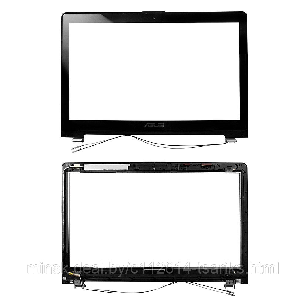Сенсорное стекло, тачскрин для планшета Asus VivoBook S550, 15.6" 1366x768. PN: TCP15F81 V0.4. Черный. - фото 1 - id-p101238490