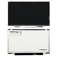 Матрица для ноутбука 14" 1366x768 WXGA, 40 pin LVDS, Slim, LED, TN, крепления сверху/снизу (уши), глянцевая.