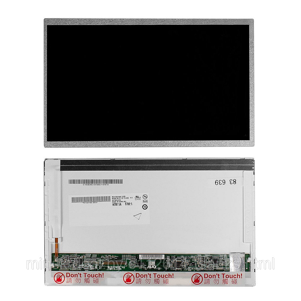 Матрица для ноутбука 10.1" 1280х720 HD, 40 pin LVDS, Normal, LED, TN, без крепления, глянцевая. PN: B101EW02 - фото 1 - id-p101238334