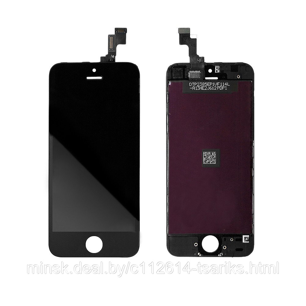 Дисплей, матрица и тачскрин для смартфона Apple iPhone 5S, SE. 4" 640x1136, A+. Черный. - фото 1 - id-p101238940