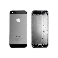 Задняя панель, корпус для смартфона Apple iPhone 5S, A+, Черная.
