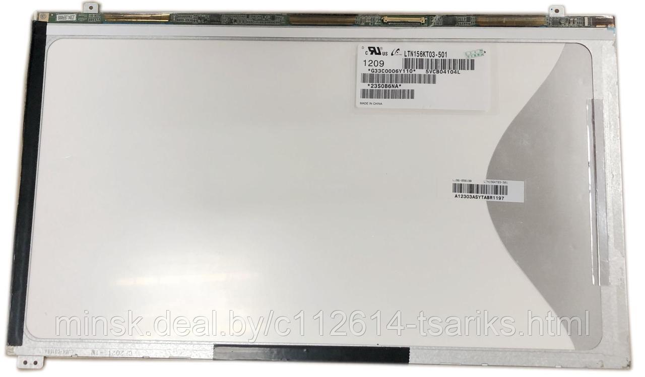 Матрица для ноутбука 15.6", 1600x900, LED, 40 pins, UltraSLIM, уши вверх/вниз, Матовая, LTN156KT03-501 - фото 1 - id-p101238191