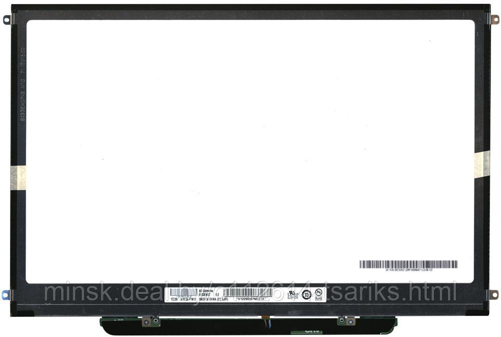 Матрица 13.3", 1280x800, LED, 30 pins EDP, SLIM, уши по бокам, Глянцевая, P/N: B133EW07 V.2 для MacBook 13" - фото 1 - id-p101240286