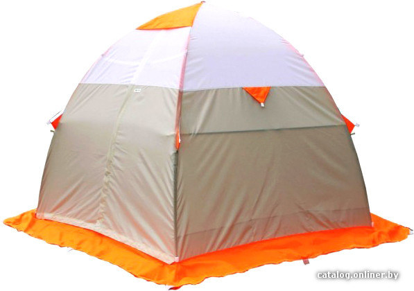 Палатка "ЛОТОС 3" (оранжевый) - фото 1 - id-p100398321