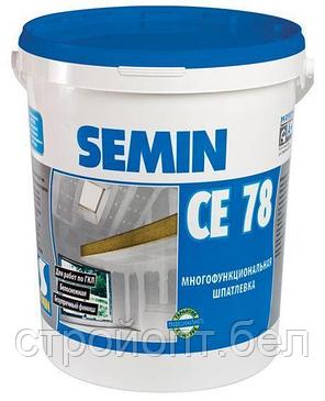 Шпатлевка финишная универсальная Semin СЕ-78 (blue cover), 7 кг, фото 2