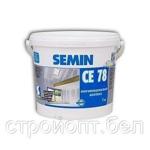 Шпатлевка финишная универсальная Semin СЕ-78 (blue cover), 7 кг - фото 2 - id-p101298012