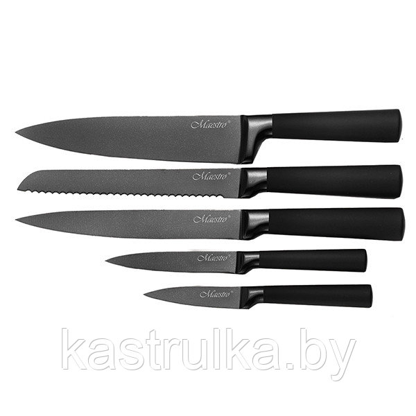 6 пр. набор ножей в акриловой колоде Maestro Mr-1413 - фото 2 - id-p101333206