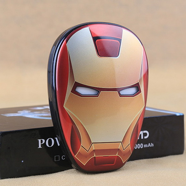 Внешний аккумулятор Power Bank Marvel Avengers12000 mAh Iron Man - фото 4 - id-p101333309