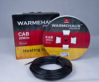 Двужильный WÄRMEHAUS CAB 20W /200 Вт /10,0 м UV PROTECTION