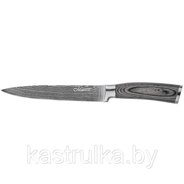 Нож поварской дамасская сталь 17,5 см Maestro Mr-1483 - фото 1 - id-p101339412