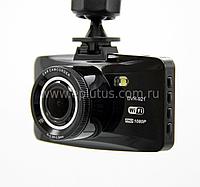 Видеорегистратор Eplutus DVR-921, Full HD 1920х1080 (25 к/с) + 720х480 (25 к/c), Wi-Fi, G-сенсор