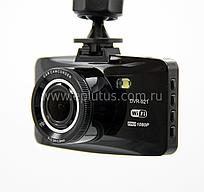 Видеорегистратор Eplutus DVR-921, Full HD 1920х1080 (25 к/с) + 720х480 (25 к/c), Wi-Fi, G-сенсор