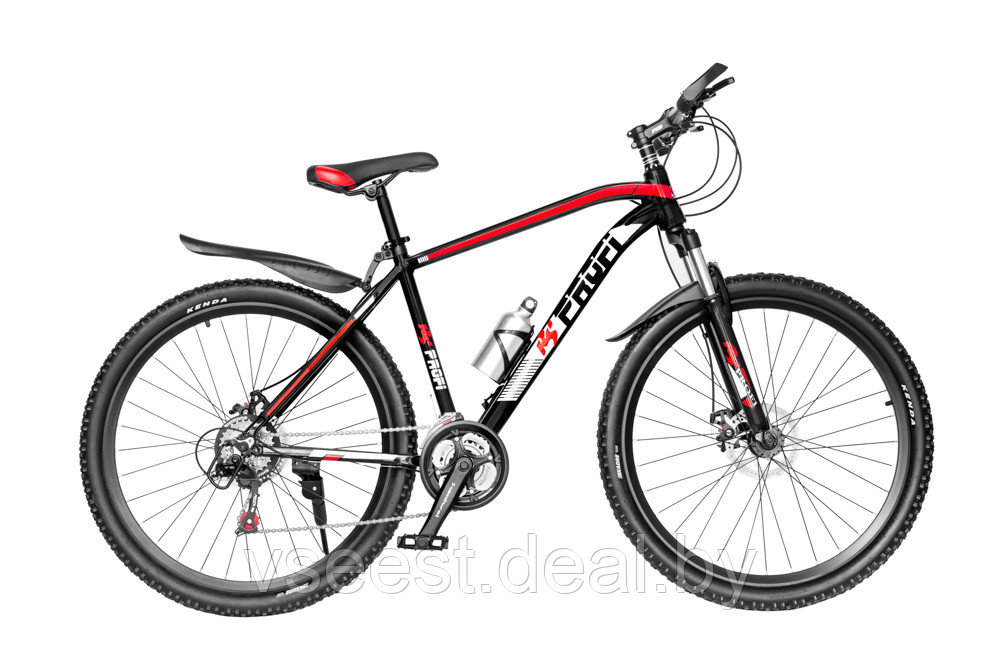 Горный велосипед RS Profi 27,5"" (черный/красный)(sh) - фото 2 - id-p101378089