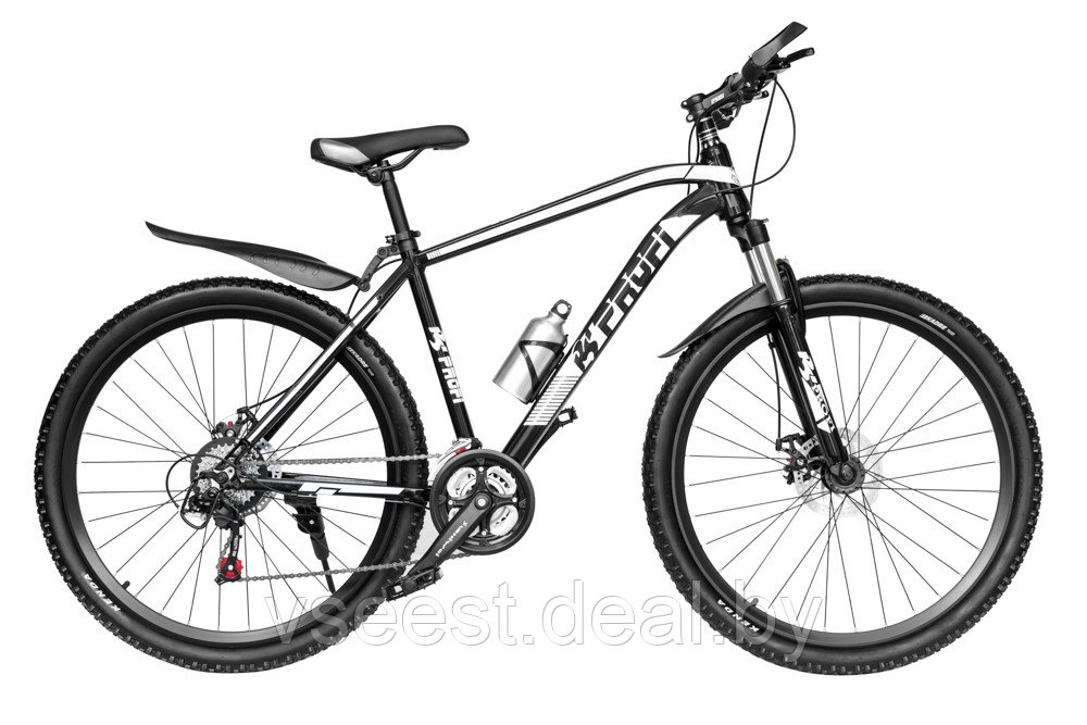 Горный велосипед RS Profi 27,5"" (черный/белый)(sh) - фото 2 - id-p101378090