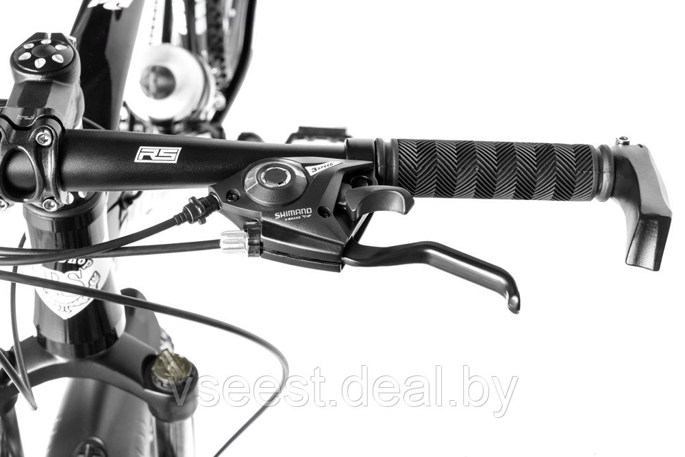 Горный велосипед RS Profi 27,5"" (черный/белый)(sh) - фото 3 - id-p101378090
