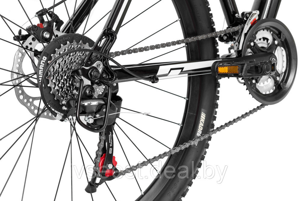 Горный велосипед RS Profi 27,5"" (черный/белый)(sh) - фото 6 - id-p101378090