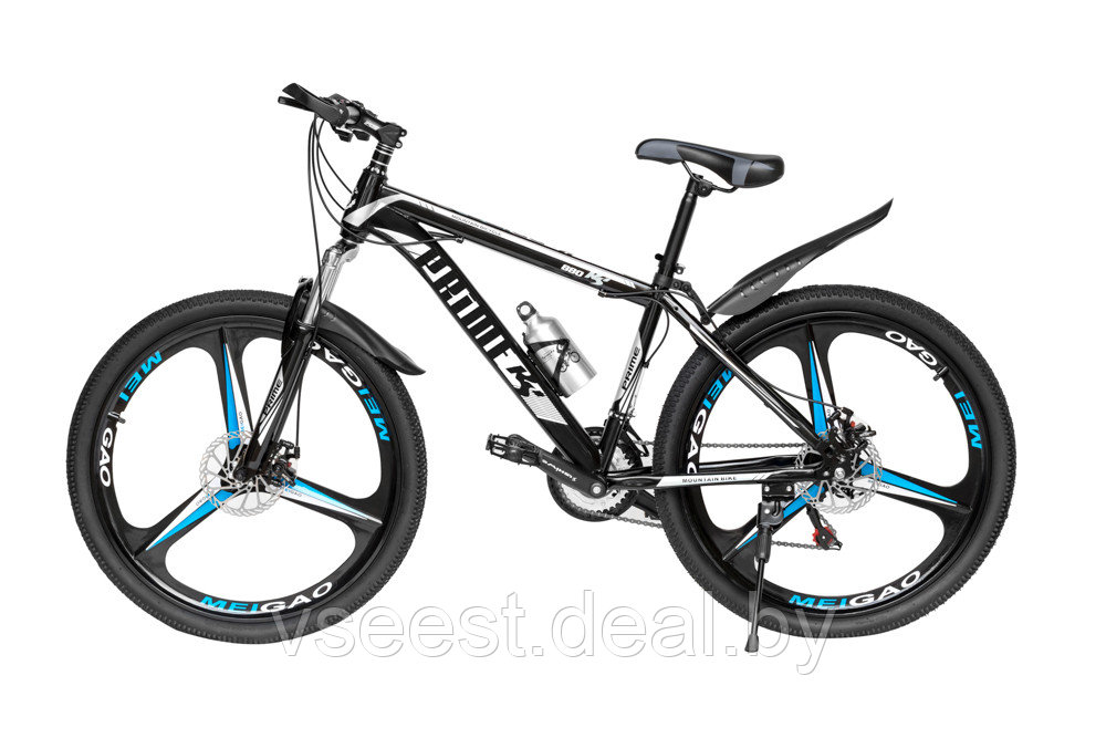 Горный велосипед RS Prime 26"" (черный/белый)(sh) - фото 2 - id-p101378094