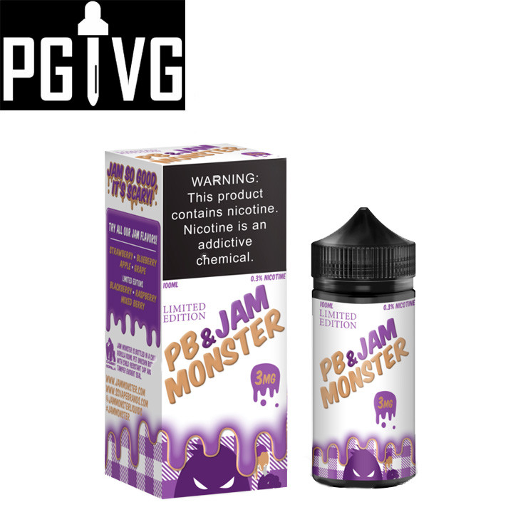 Жидкость Jam Monster PB & Jam Grape