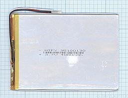 Аккумуляторная батарея Li-Pol (3x100x130мм), 3pin, 3.7В, 4000мАч