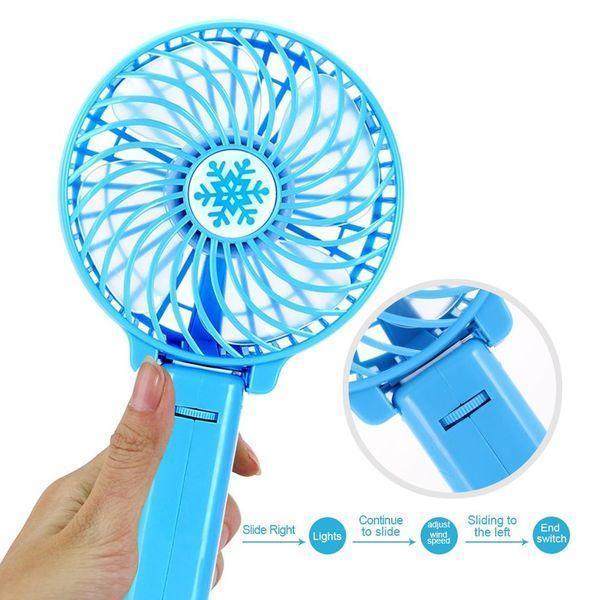 Портативный Ручной Мини Вентилятор Handy Mini Fan USB - фото 2 - id-p101413920