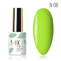 Гель-лак MIO Nails неоновый N-08, 8 мл