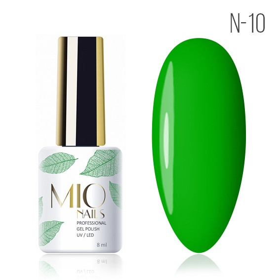 Гель-лак MIO Nails неоновый N-10, 8 мл