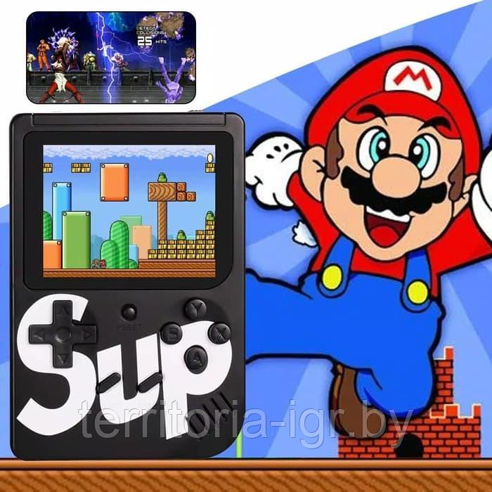 Игровая приставка SUP Game box Plus 400 игр в 1 Синий - фото 3 - id-p101100040