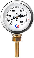 Термометр биметаллический БТ-32.211(0-300С)G1/2.46.2,5 радиальный d=63мм