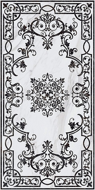 КЕРАМОГРАНИТ KERAMA MARAZZI Монте Тиберио декорированный ЛАППАТИРОВАННЫЙ 119,5*238,5
