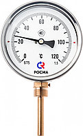 Термометр биметаллический БТ-52.211(0-120С)G1/2.100.1,5 радиальный d=100мм