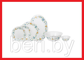  L8028 Столовый сервиз, набор тарелок Luminarc Arcopal Cybele, 26 предметов, 6 персон