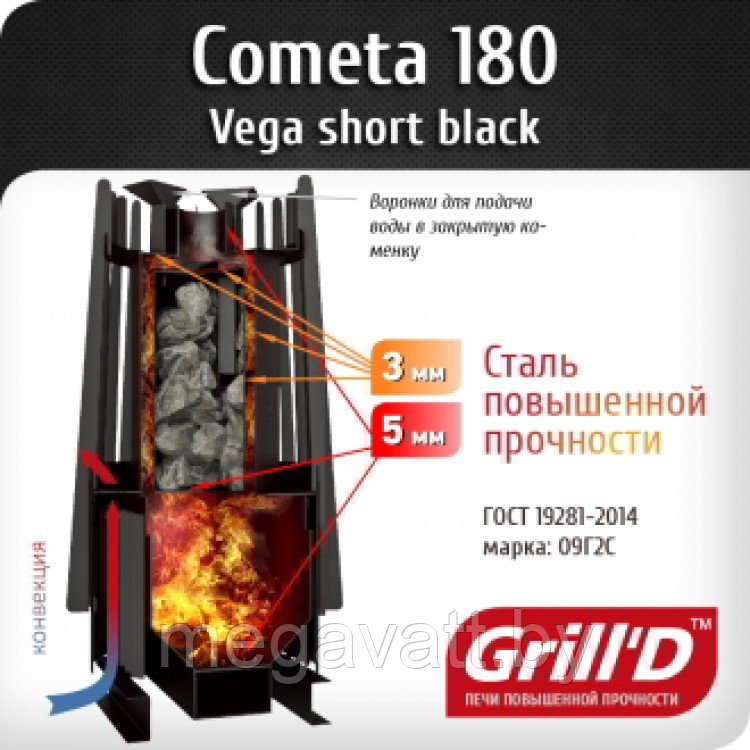 Grill D Cometa 180 Vega Short