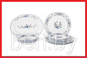 L7644 Набор посуды, набор тарелок ARCOPAL Romantique L7644, 19 предметов, 6 персон