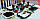 E6195 Столовый сервиз, набор тарелок Luminarc Authentic Black&White, 19 предметов, 6 персон, фото 2