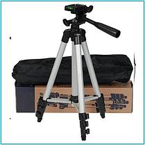 Штатив для камеры и телефона Tripod 3110 (35-102 см) с непромокаемым чехлом, фото 3