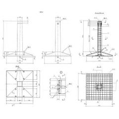 Фундаменты ТП 20008тм-т4