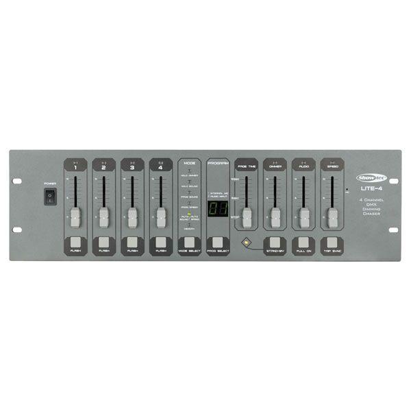 4-канальный программируемый DMX-контроллер SHOWTEC LITE-4 - фото 1 - id-p101525622